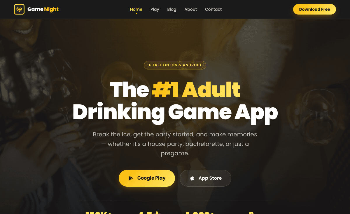 Screenshot of Game Night